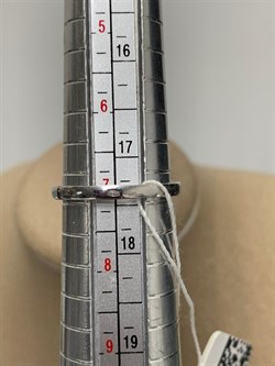 *Кольцо р.17,5 Черный Агат Оникс арт. NS-R00609-X-W-B-X-W-786 вес 4,61 г - фото 269939