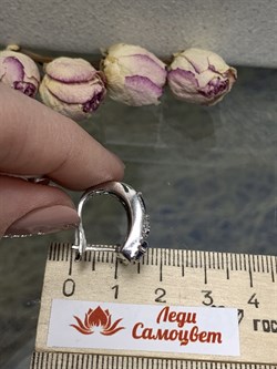 *Серьги Фианит Микс арт. OF-E00142-X-W-Mix-X-W-396 вес 7,66 г - фото 269986