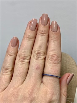 *Кольцо р.18  Синяя Шпинель синт арт. SL-R01311-X-W-X-X-SAP-742 вес 1,4 г - фото 270011 *Кольцо р.18  Синяя Шпинель синт арт. SL-R01311-X-W-X-X-SAP-742 вес 1,4 г - фото 270011