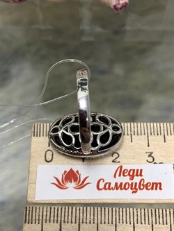 *Кольцо р.16 Дымчатый Кварц арт. MP-R00144-X-W-B-X-W 16-825 вес 7,3 г - фото 270067