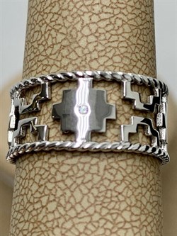 *Кольцо р.18  Белый Фианит арт. CZ-R01558-X-W-W-X-X-062 вес 3 г - фото 270151