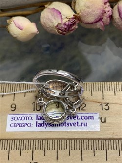 *Кольцо р.16 Празиолит арт. AS-R01193-X-W-MLB-X-W-649 вес 5,3 г - фото 270192 *Кольцо р.16 Празиолит арт. AS-R01193-X-W-MLB-X-W-649 вес 5,3 г - фото 270192