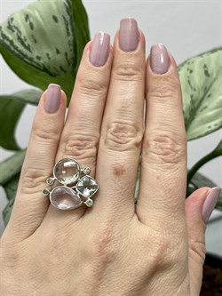 *Кольцо р.16 Празиолит арт. AS-R01193-X-W-MLB-X-W-649 вес 5,3 г - фото 270199 *Кольцо р.16 Празиолит арт. AS-R01193-X-W-MLB-X-W-649 вес 5,3 г - фото 270199