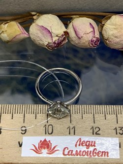 *Кольцо р.18 Празиолит синт арт. SS-R02433-X-W-S-X-X вес 1,7 г - фото 270207 *Кольцо р.18 Празиолит синт арт. SS-R02433-X-W-S-X-X вес 1,7 г - фото 270207