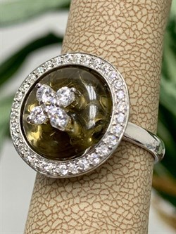 *Кольцо р.16,5 Дымчатый Кварц арт. AS-R06283-X-W-BR-X-W-234 вес 4,7 г - фото 270275 *Кольцо р.16,5 Дымчатый Кварц арт. AS-R06283-X-W-BR-X-W-234 вес 4,7 г - фото 270275