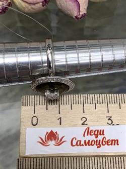 *Кольцо р.17 Дымчатый Кварц арт. AS-R06283-X-W-BR-X-W-227 вес 4,6 г - фото 270280 *Кольцо р.17 Дымчатый Кварц арт. AS-R06283-X-W-BR-X-W-227 вес 4,6 г - фото 270280