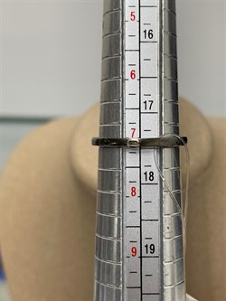 *Кольцо р.17,5 Аметист арт. AS-R00544-X-W-Pur-X-R-768 вес 3,3 г - фото 270340