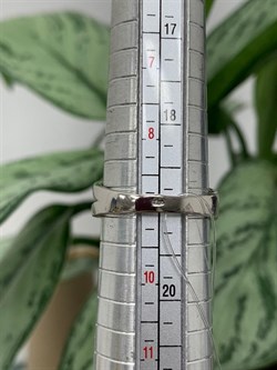 *Кольцо р.19 Белый Фианит арт. CZ-R02980-X-WB-W-X-W-441 вес 4,8 г - фото 270399