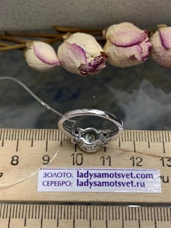 *Кольцо р.16 Голубой Топаз Сапфир арт. RB-R00387-X-W-BU-X-BL-270 вес 2,9 г - фото 270427 *Кольцо р.16 Голубой Топаз Сапфир арт. RB-R00387-X-W-BU-X-BL-270 вес 2,9 г - фото 270427