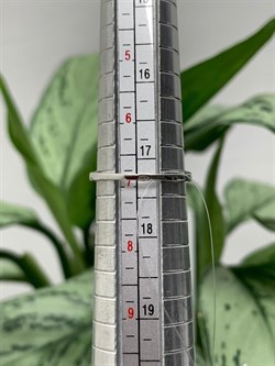 *Кольцо р.17 Синий Фианит арт. PD-R00322-X-W-SAP-X-W-158 вес 2,35 г - фото 270466