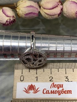 *Кольцо р.18  Белый Фианит Микро Вставки арт. MP-R0041-X-W-X-X-W-614 вес 3,11 г - фото 270546