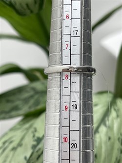 *Кольцо р.18  Белый Фианит Микро Вставки арт. MP-R0041-X-W-X-X-W-614 вес 3,11 г - фото 270550