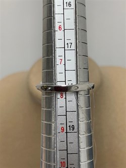 *Кольцо р.18 Белый Фианит арт. MP-RX0053-X-W-X-X-W-978 вес 2,6 г - фото 270598