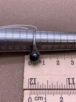 *Кольцо р.15,5 Черный Жемчуг д.7*7,5мм арт. 11400676.0.d-297 Вес 2,48 г - фото 270688 *Кольцо р.15,5 Черный Жемчуг д.7*7,5мм арт. 11400676.0.d-297 Вес 2,48 г - фото 270688