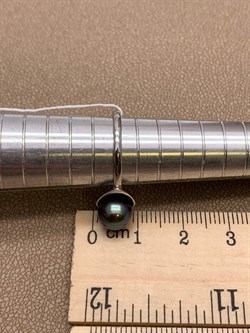 *Кольцо р.16,5 Черный Жемчуг д.7*7,5мм арт. 11400676.0.d-372 Вес 2,54 г - фото 270697 *Кольцо р.16,5 Черный Жемчуг д.7*7,5мм арт. 11400676.0.d-372 Вес 2,54 г - фото 270697