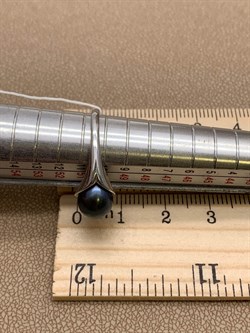 *Кольцо р.16 Черный Жемчуг д.7*7,5мм арт. 11400676.0.d-334 Вес 2,41 г - фото 270715 *Кольцо р.16 Черный Жемчуг д.7*7,5мм арт. 11400676.0.d-334 Вес 2,41 г - фото 270715