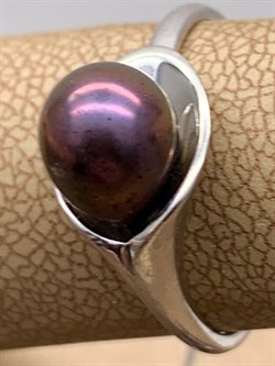 *Кольцо р.18 Черный Жемчуг д.7*7,5мм арт. 11400676.0.d-280 Вес 2,57 г - фото 270722 *Кольцо р.18 Черный Жемчуг д.7*7,5мм арт. 11400676.0.d-280 Вес 2,57 г - фото 270722