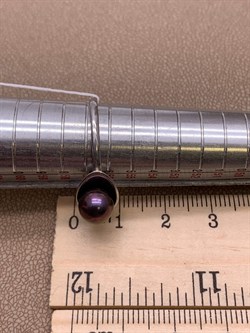 *Кольцо р.18 Черный Жемчуг д.7*7,5мм арт. 11400676.0.d-280 Вес 2,57 г - фото 270724 *Кольцо р.18 Черный Жемчуг д.7*7,5мм арт. 11400676.0.d-280 Вес 2,57 г - фото 270724