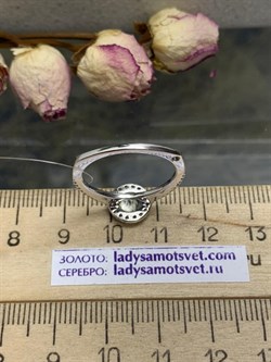 *Кольцо р.18 Голубой Топаз арт. SW-R10737-X-W-LB-X-W-533 вес 2,4 г - фото 270848 *Кольцо р.18 Голубой Топаз арт. SW-R10737-X-W-LB-X-W-533 вес 2,4 г - фото 270848