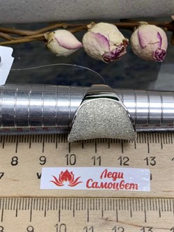 *Кольцо р.18,5 Глиттер арт. Gl-R01765-X-W-W-X-X-443 вес 8,7 г - фото 270903