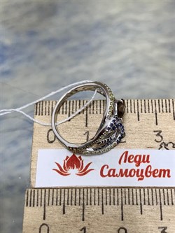 *Кольцо р.16,5 Микс Дымчатый Кварц Иолит Перидот арт. AS-R00463-X-W-BR-X-Y-740 вес 2,8 г - фото 270943 *Кольцо р.16,5 Микс Дымчатый Кварц Иолит Перидот арт. AS-R00463-X-W-BR-X-Y-740 вес 2,8 г - фото 270943