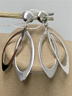 *Серьги Пусеты Лунария арт. YE0671-657 вес 5,1 г - фото 270961 *Серьги Пусеты Лунария арт. YE0671-657 вес 5,1 г - фото 270961