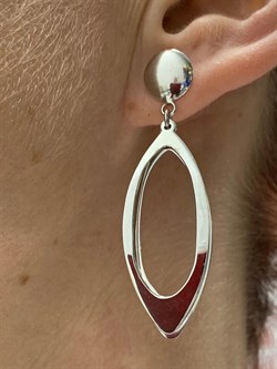 *Серьги Пусеты Лунария арт. YE0671-657 вес 5,1 г - фото 270962 *Серьги Пусеты Лунария арт. YE0671-657 вес 5,1 г - фото 270962