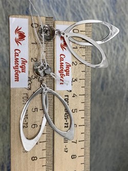 *Серьги Пусеты Лунария арт. YE0671-657 вес 5,1 г - фото 270966 *Серьги Пусеты Лунария арт. YE0671-657 вес 5,1 г - фото 270966