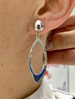 *Серьги Пусеты Лунария арт. YE0671-657 вес 5,1 г - фото 270967 *Серьги Пусеты Лунария арт. YE0671-657 вес 5,1 г - фото 270967