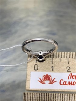 *Кольцо р.17 Аметист арт. AS-R06989-X-W-AM-X-W-419 вес 2,8 г - фото 271026