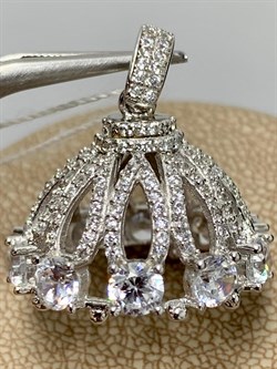 *Подвеска Белый Фианит арт. MP-P00111-X-W-X-X-W-490 вес 4,96 г - фото 271055 *Подвеска Белый Фианит арт. MP-P00111-X-W-X-X-W-490 вес 4,96 г - фото 271055