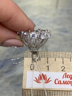 *Подвеска Белый Фианит арт. MP-P00111-X-W-X-X-W-490 вес 4,96 г - фото 271056 *Подвеска Белый Фианит арт. MP-P00111-X-W-X-X-W-490 вес 4,96 г - фото 271056