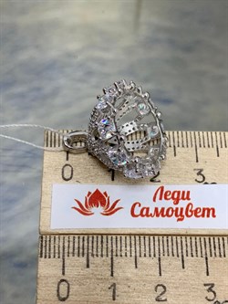 *Подвеска Белый Фианит арт. MP-P00111-X-W-X-X-W-490 вес 4,96 г - фото 271057 *Подвеска Белый Фианит арт. MP-P00111-X-W-X-X-W-490 вес 4,96 г - фото 271057