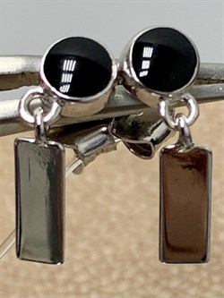 *Пусеты Черная Эмаль арт. 1726E34-0001000002-096 вес 1,05 г - фото 271144 *Пусеты Черная Эмаль арт. 1726E34-0001000002-096 вес 1,05 г - фото 271144