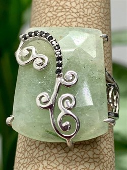 *Кольцо р.17,5 Фасетный Изумруд арт. FI-R04358-X-W-S-X-B-048 вес 6,4 г - фото 271179 *Кольцо р.17,5 Фасетный Изумруд арт. FI-R04358-X-W-S-X-B-048 вес 6,4 г - фото 271179