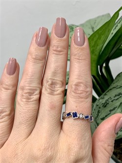 *Кольцо р.18 Калейдоскоп Шпинель синт арт. CZ-R03134-X-W-X-X-M1-550 вес 3,1 г - фото 271281