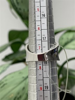 *Кольцо р.17,5 Белый Фианит Микро Вставки арт. MP-R01332-X-W-W-X-W-229 вес 6,8 г - фото 271416