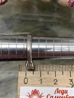 *Кольцо р.17,5 Празиолит арт. 01-2764/0БРП-00-436 вес 2,80 г - фото 271549 *Кольцо р.17,5 Празиолит арт. 01-2764/0БРП-00-436 вес 2,80 г - фото 271549