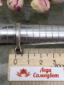 *Кольцо р.17,5 Дымчатый Кварц арт. 01-2764/БРРТ-00-264 вес 2,91 г - фото 271702