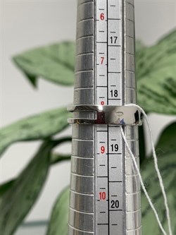 *Кольцо р.18,5 арт. SR-R00020-X-W-X-X-X-938 вес 2,64 г - фото 271737