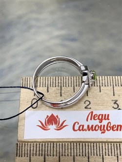 *Кольцо р.17 Хризолит арт. 01-1053/00ХР-00-601 Вес 3,04 г - фото 271802 *Кольцо р.17 Хризолит арт. 01-1053/00ХР-00-601 Вес 3,04 г - фото 271802