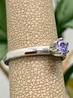 *Кольцо р.16 Фианит арт. Cl-R40418-X-W-lil-X-X-826 вес 2,41 г - фото 271836