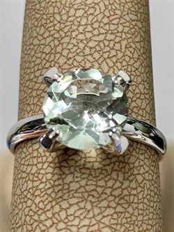 *Кольцо р.17 Празиолит арт. 01-1840/000П-00-146 вес 3,01 г - фото 271854