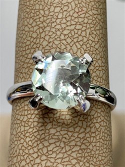 *Кольцо р.19 Празиолит арт. 01-1840/000П-00-203 вес 3,29 г - фото 271910 *Кольцо р.19 Празиолит арт. 01-1840/000П-00-203 вес 3,29 г - фото 271910