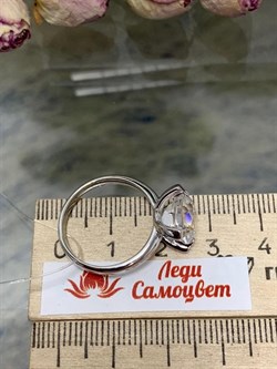*Кольцо р.20 Горный Хрусталь арт. 01-1840/00ГХ-00-473 вес 3,51 г - фото 272061