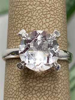 *Кольцо р.20 Горный Хрусталь арт. 01-1840/00ГХ-00-473 вес 3,51 г - фото 272062