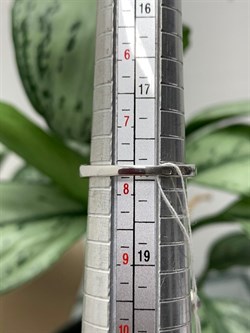 *Кольцо р.18 Фасетный Изумруд арт. OF-R12272-X-W-Gg-X-W-281 вес 4,6 г - фото 272233