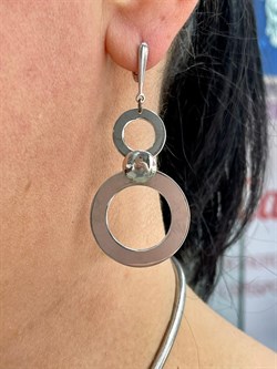 *Серьги арт. YE0680-794 вес 7,8 г - фото 272240