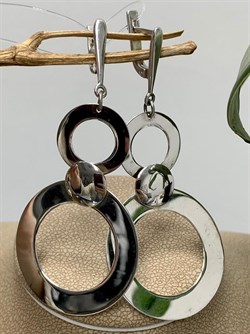 *Серьги арт. YE0680-794 вес 7,8 г - фото 272244