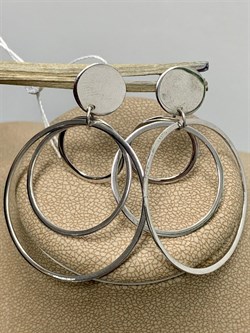 *Серьги Пусеты арт. T800498-480 вес 4,5 г - фото 272248 *Серьги Пусеты арт. T800498-480 вес 4,5 г - фото 272248